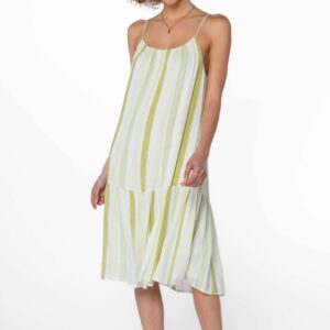 Seafoam Green Stripe Dress