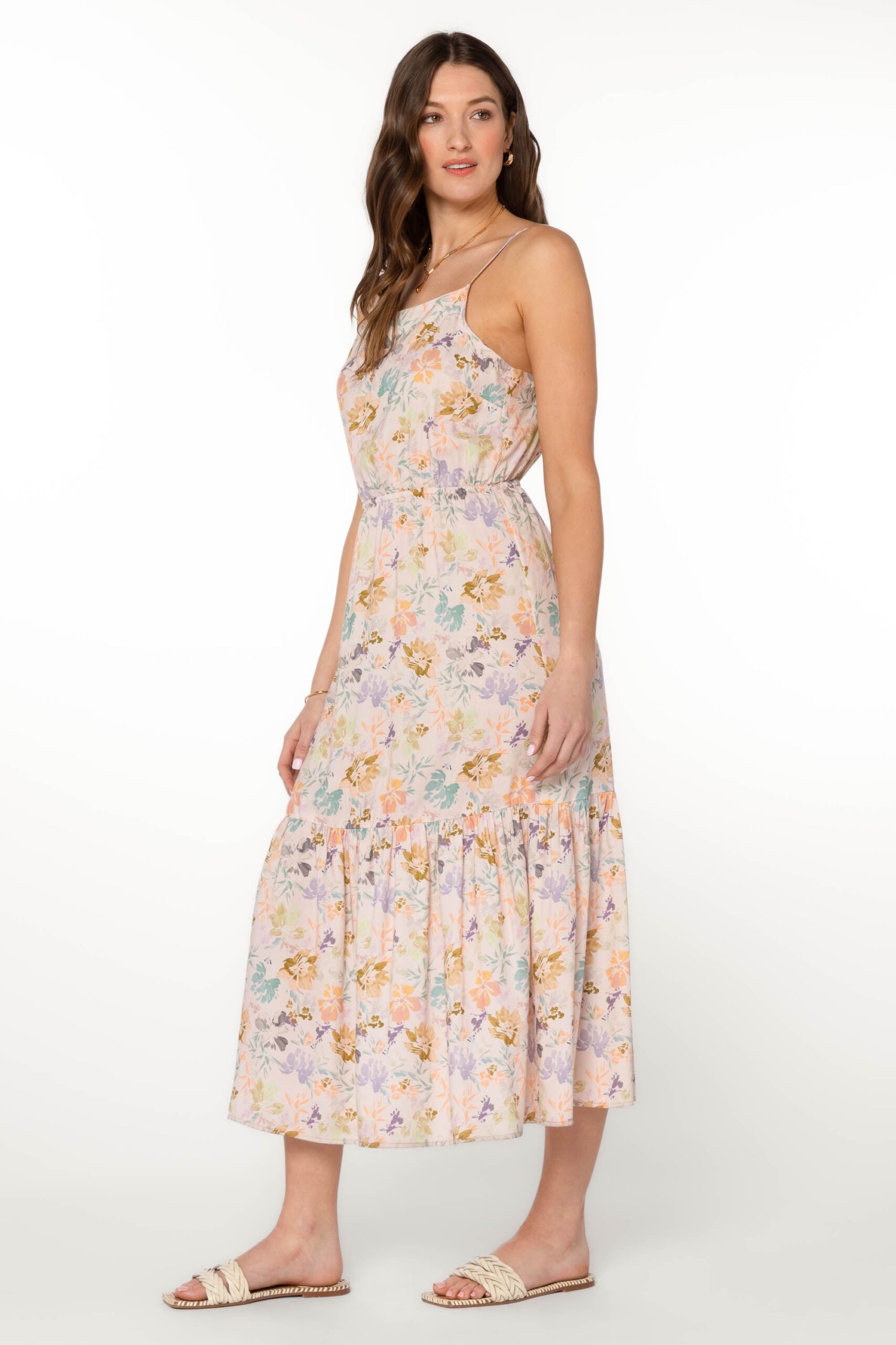 Pink Floral Dress - Image 3