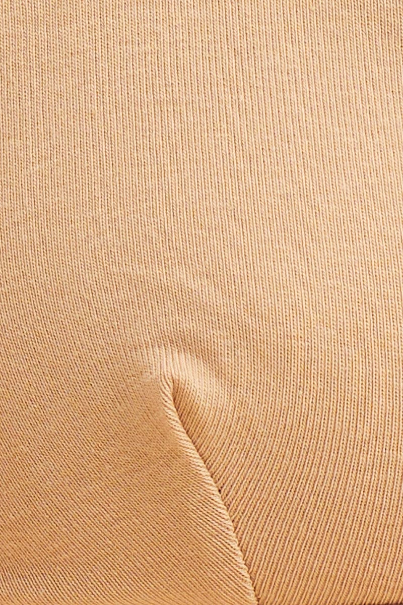Beige Triangle Bralette Cotton Stretch - Image 6