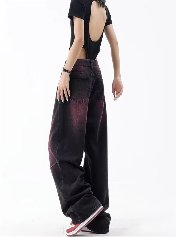 Autumn Jeans Women's Fashion Literary Trend Loose Washed Youth Fashion High Street Harajuku Women's Jeans - Image 6