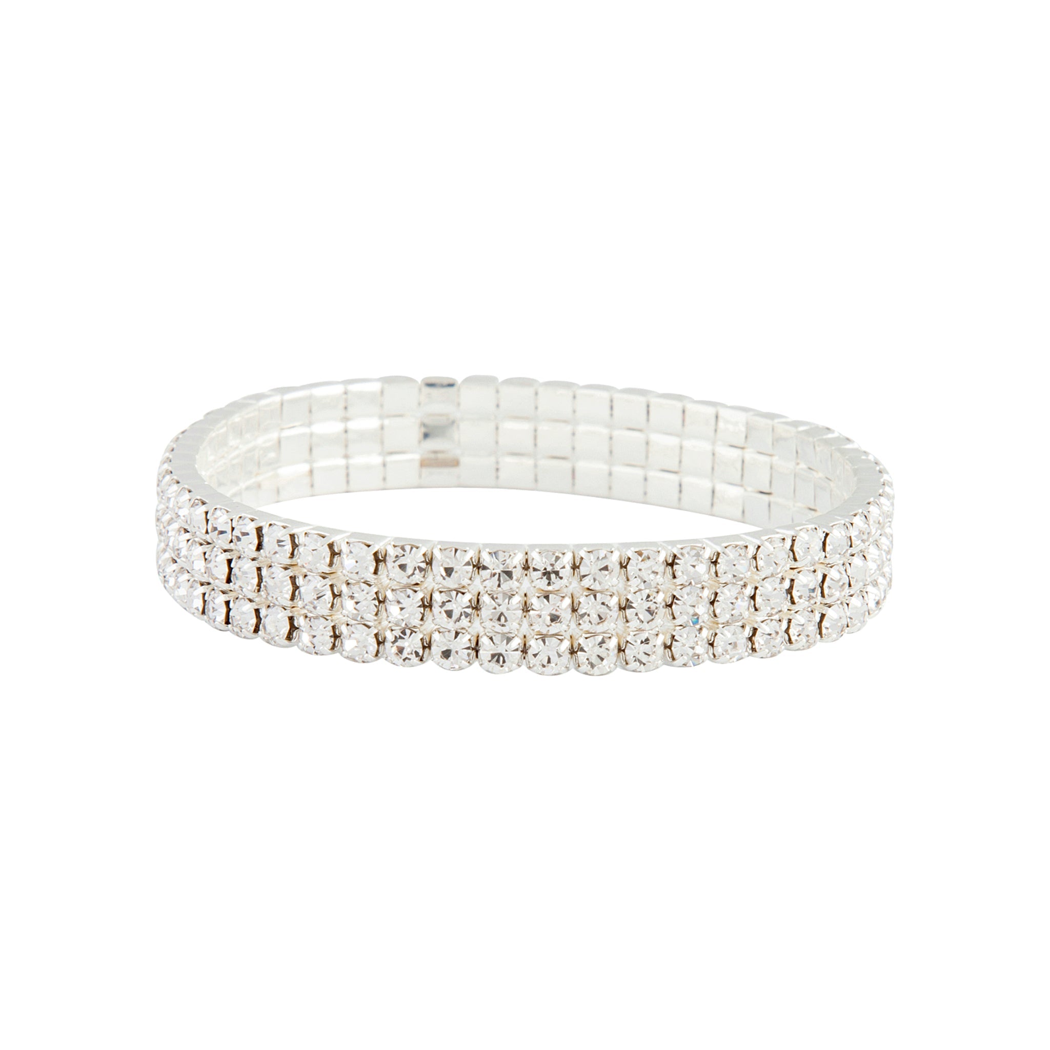 Stretch Three Row Bracelet