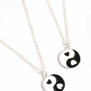 Heart Yin & Yang Necklace Pack