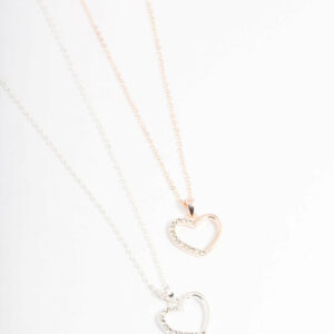 Open Heart Necklace Pack